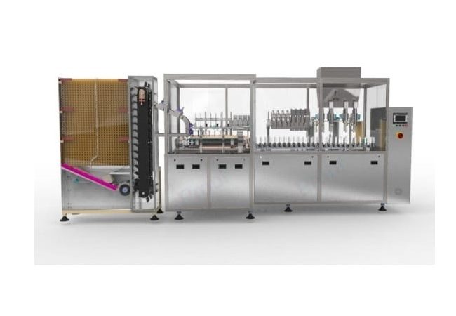 four head tube filling machines